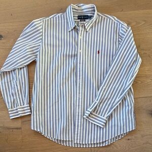 Polo by Ralph Lauren Men's Striped Button-Down Shirt